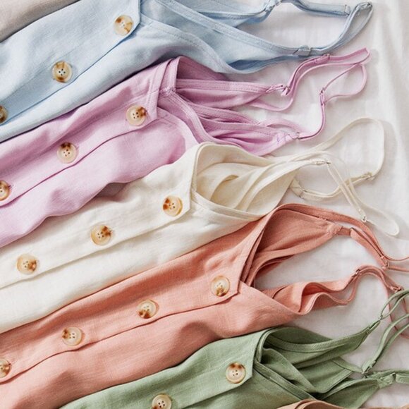 Linen Pink Cami - Picture 6 of 7